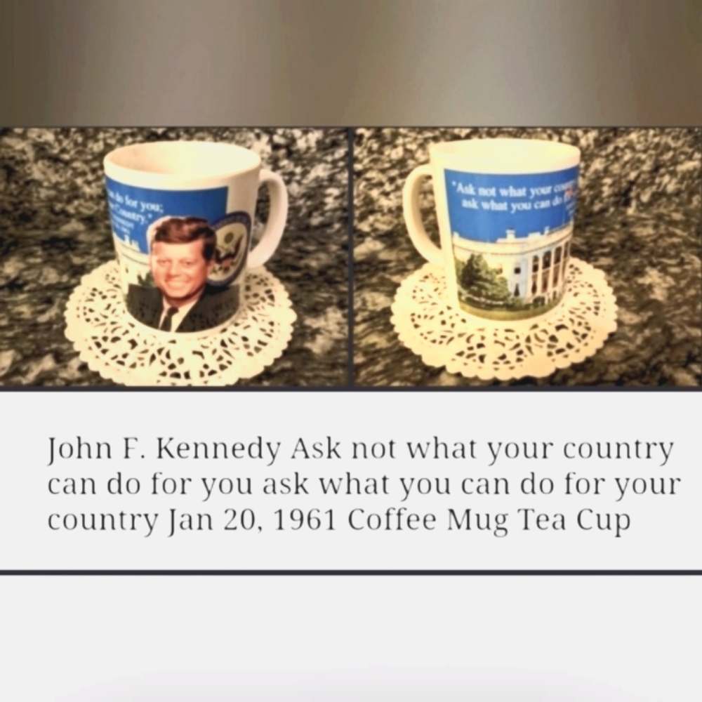 🆕 John F. Kennedy President Mug NWOT